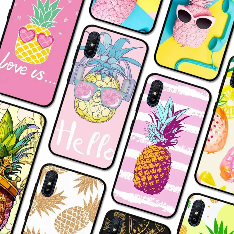 

Pineapple fruit Phone Case for Redmi 5 6 7 8 9 A 5plus K20 4X S2 GO 6 K30 pro