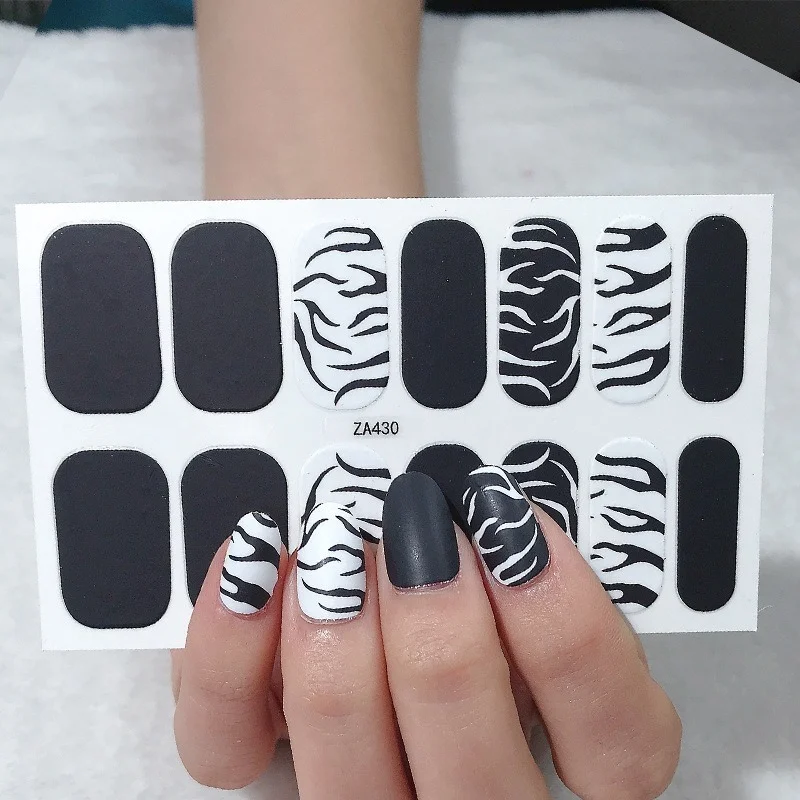 

Nail sticker cute animal design self adhesive Nail Art Sticker manicure