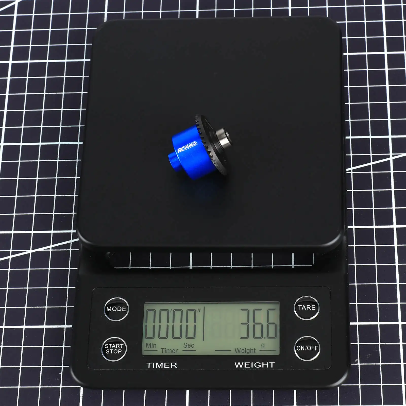 Задняя дифференциальная сборка 40T + 14T улучшенная передача для 1/10 LOSI Baja Rey 4WD Hammer U4