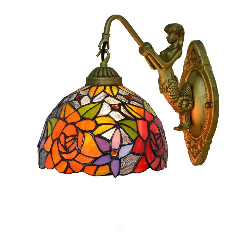 Скандинавский настенный светильник европейский средиземноморский коридор бар