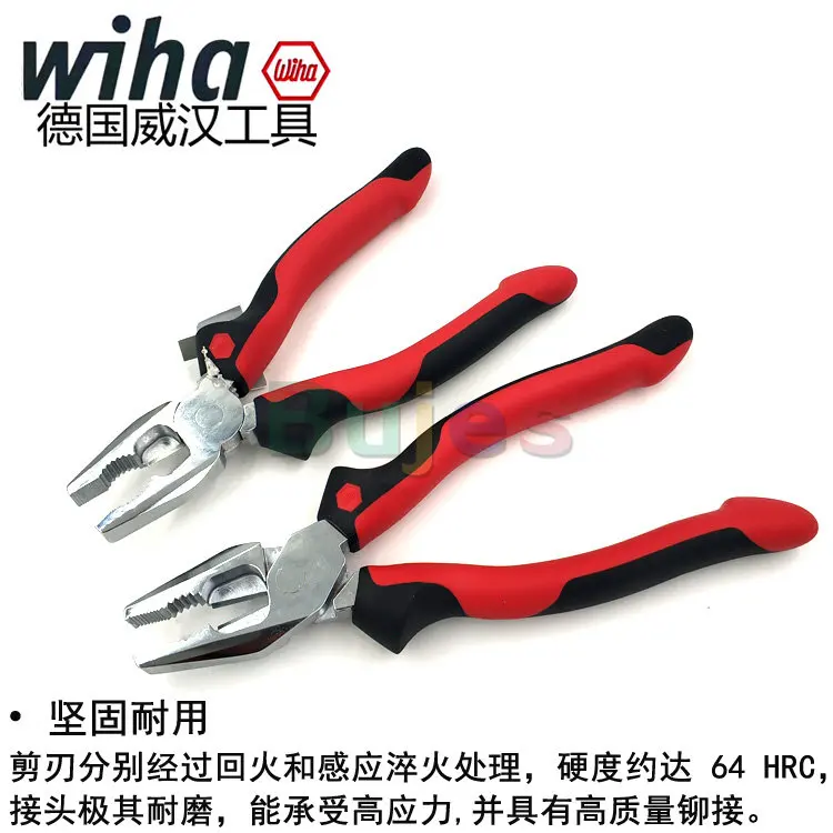 Wiha DynamicJoint VDE диагональные кусачки для резки проволоки 26705 26708 26711 26714 легкое