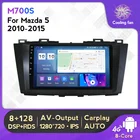 Автомагнитола на Android 10, мультимедийный плеер с GPS для Mazda 5 2010-2015, экран 9 дюймов IPS, 2Din, поддержка Wi-Fi, BT, 4G, Lte, Carplay