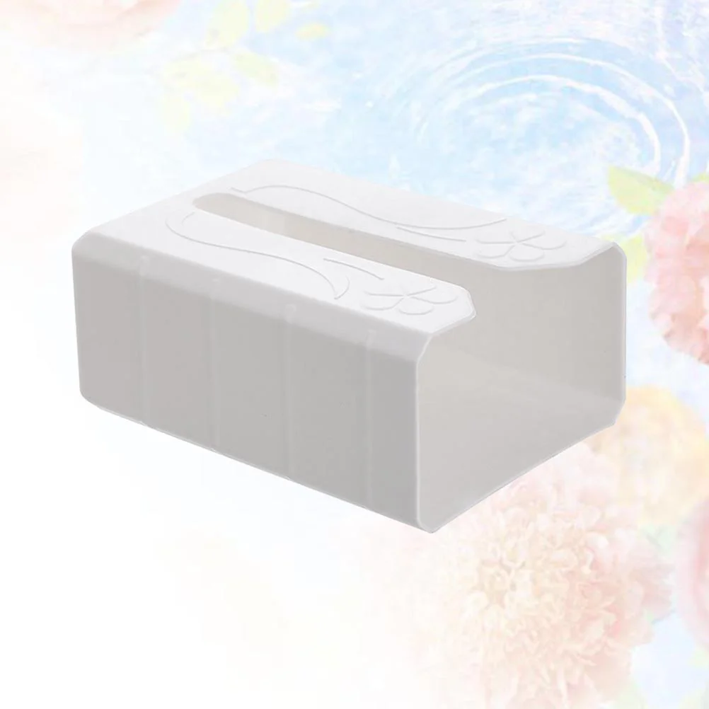 

Tissue Paper Holder Container Cover Hand Towels Plastic Containers Wall-mounted
