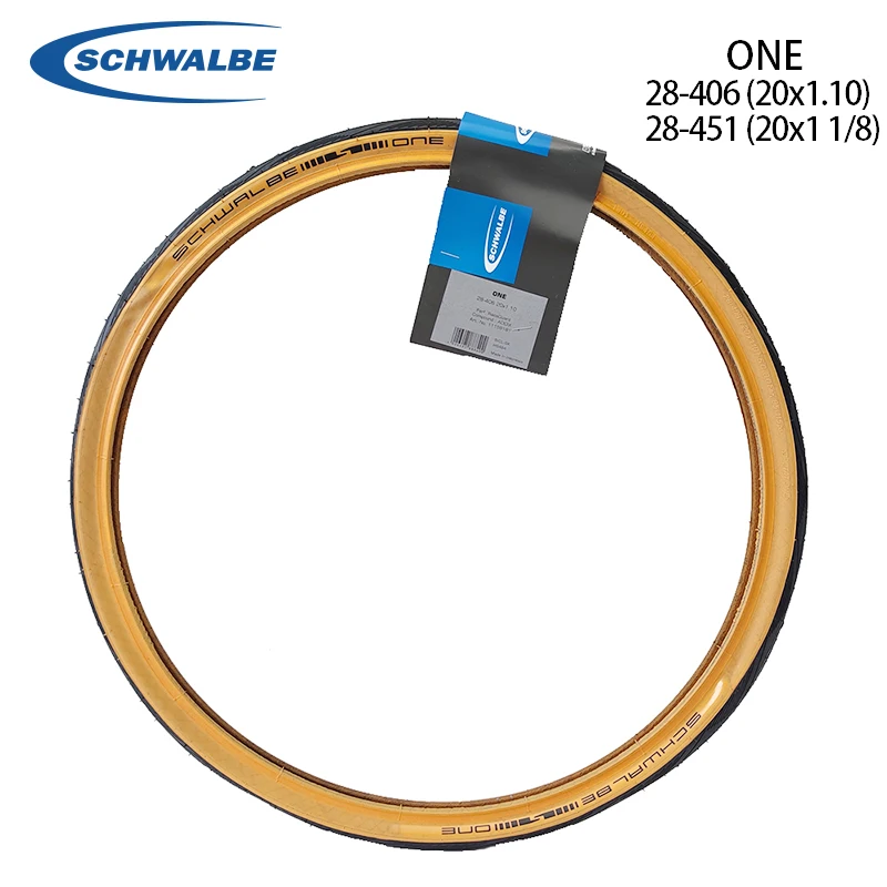

Колеса складные SCHWALBE ONE, 20 дюймов, 28-406, 20x1,10, 28-451, 20x1, 1/8