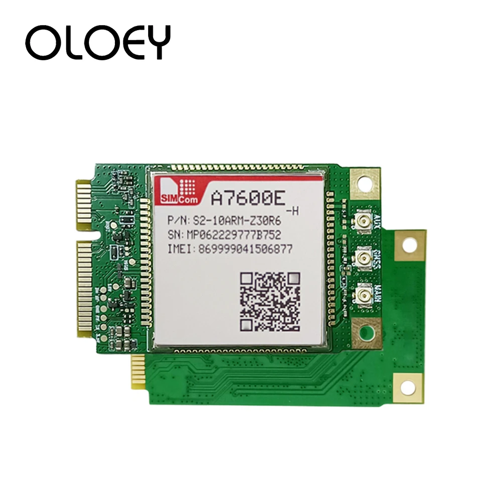 

SIMCOM A7600E-H MINIPICE LTE Cat4 Module replace SIM7600E-H 4G Module LTE B1/B3/B5/B7/B8/B20/B38/B40 GSM/GPRS/EDGE 900/1800MHz
