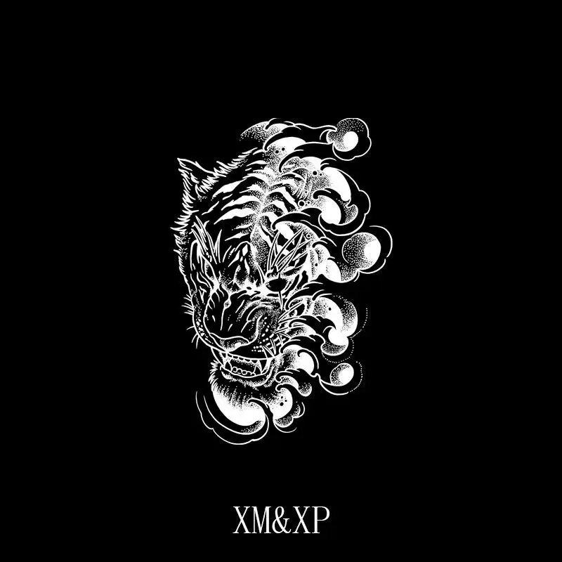 

Водостойкая прочная искусственная Милая крутая пикантная Детская Наклейка для татуировок в виде животных и тигра, Временные татуировки, оптовая продажа, милая