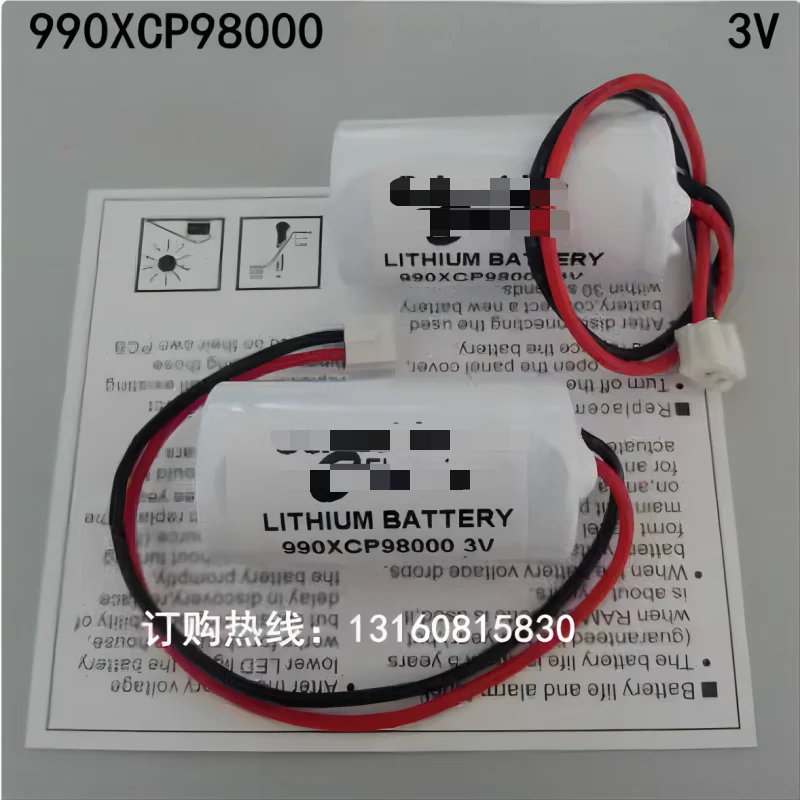 Литиевый аккумулятор 990XCP98000 Schneider 140 CPU PLC