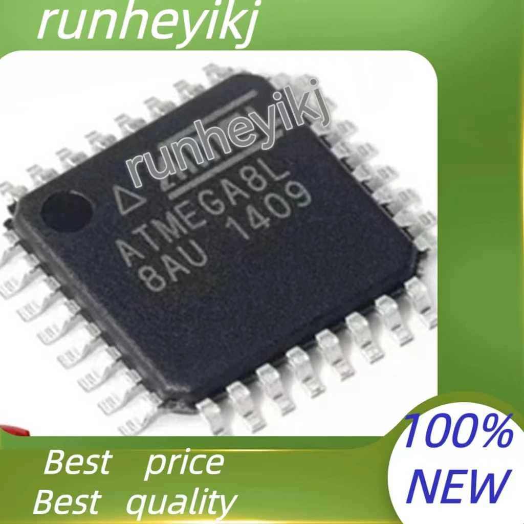 

20PCS 100% New original ATMEGA8L-8AU ATMEGA8 8AU ATMEGA8L QFP-32 Chipset