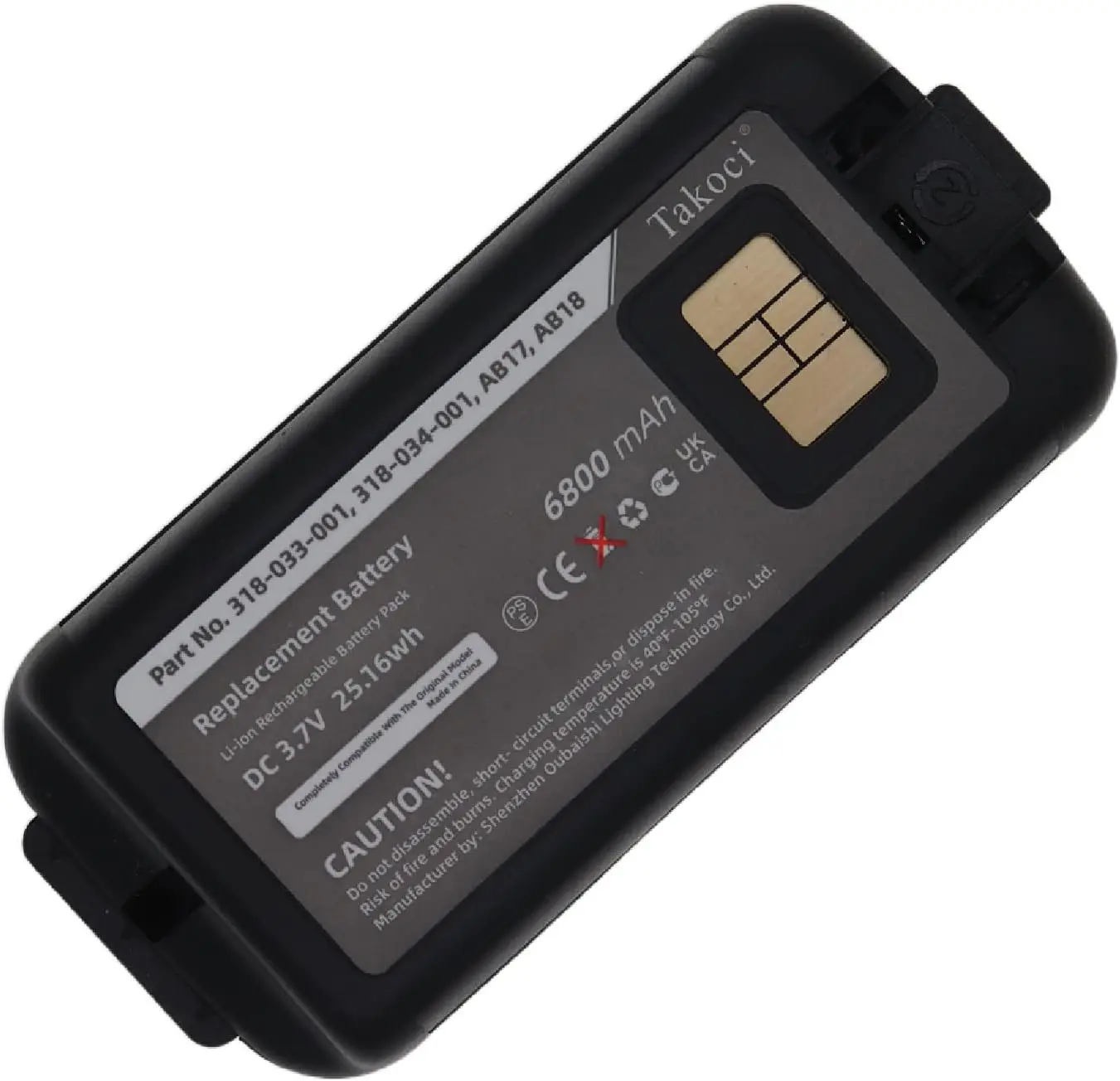 Сменный аккумулятор для Intermec CK3 CK3A CK3B CK3C1 CK3N1 CK3R CK3X EDA61K 318-033-001 318-033-021
