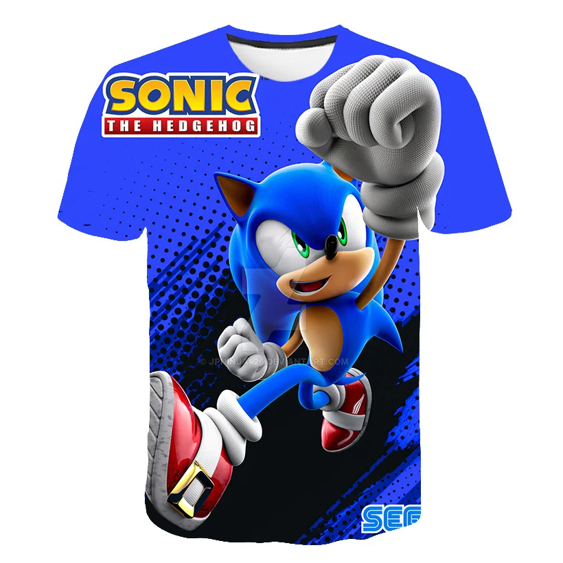 

Super Sonic Summer 3D T-Shirt Boys Print Kids Boys 3D T-Shirt Summer Kids Short Sleeve Girls T-Shirt Cartoon Baby T-Shirt 2022