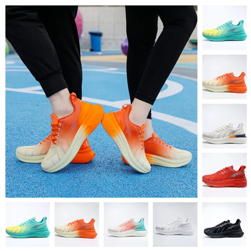 

Couples Casual Shoes Fashion Breathable Walking Mesh Flat Shoes Sneakers Men Women Gym Fitness Vulcanized Shoes Lovers Footwear