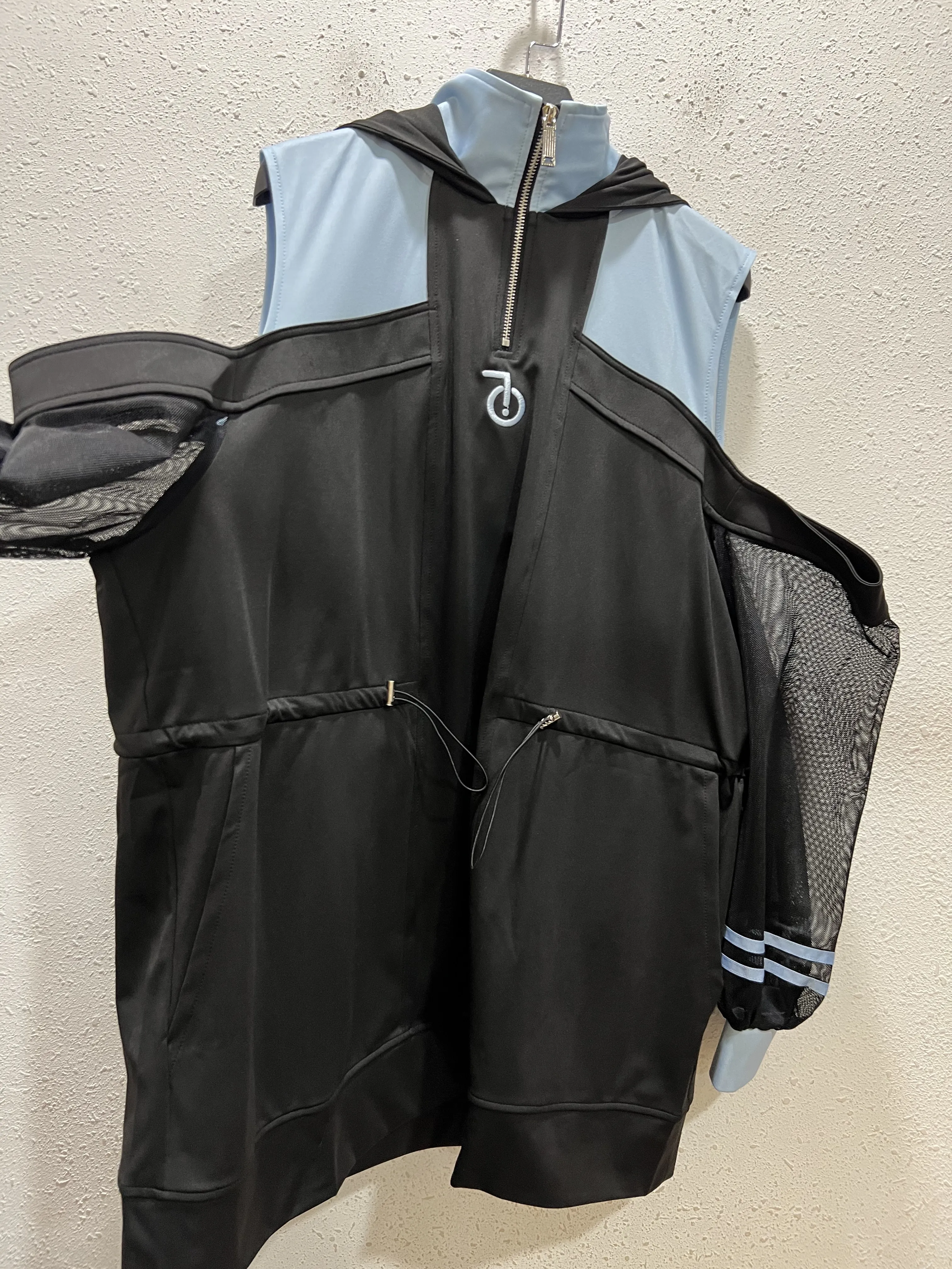 Японский свитшот для женщин с открытыми плечами и капюшоном