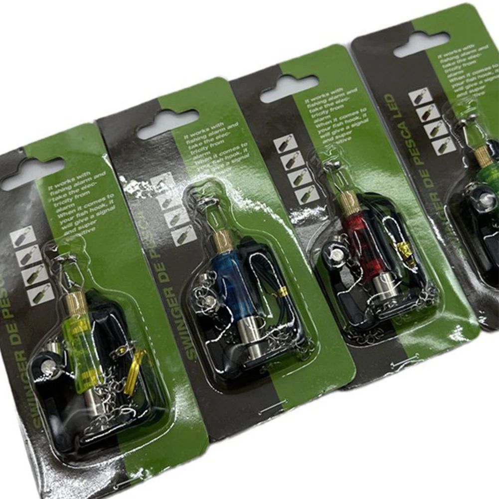 Набор индикаторов поклевки 4 шпульки для карпа/рыбалки светодиодная подсветка