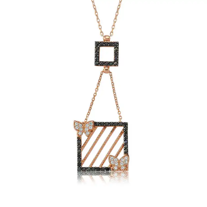 

Женское Ожерелье Tevuli 925 пробы с серебряной бабочкой