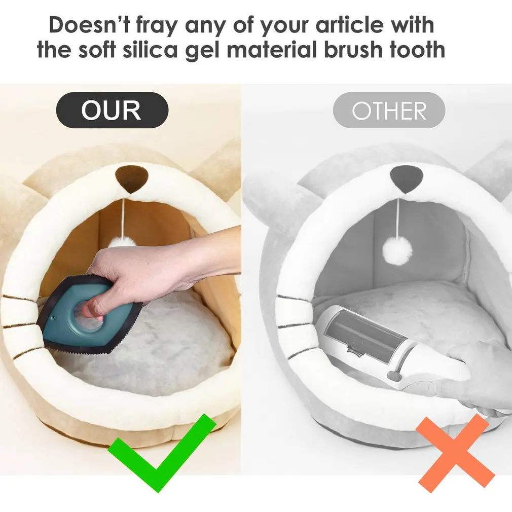 Мини-щетка для удаления шерсти домашних животных щетка средство собак кошек