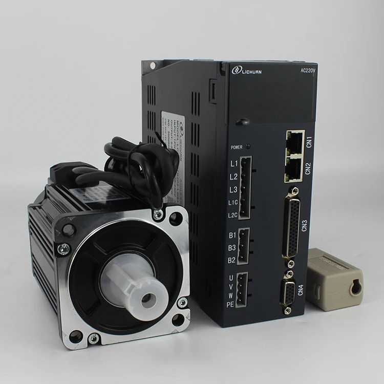 

CNC servos 17 bit 600W absolute encoder servos for 60mm 200~240V Servo motor and driver for cnc milling machine
