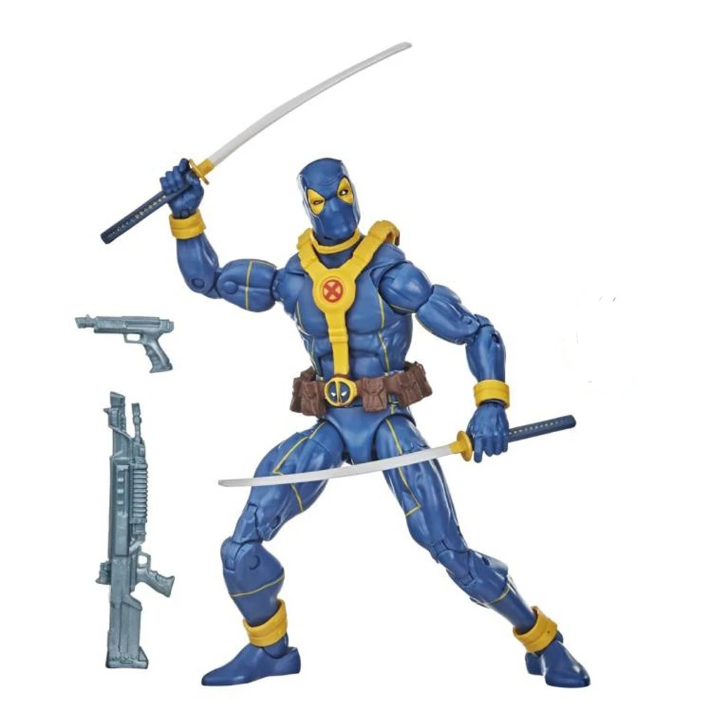 

Marvel Legends Blue Deadpool Action Figure Toys Original 6 Inch Movable Dead Pool Statue Model Dolls Collection Gifts for Friend