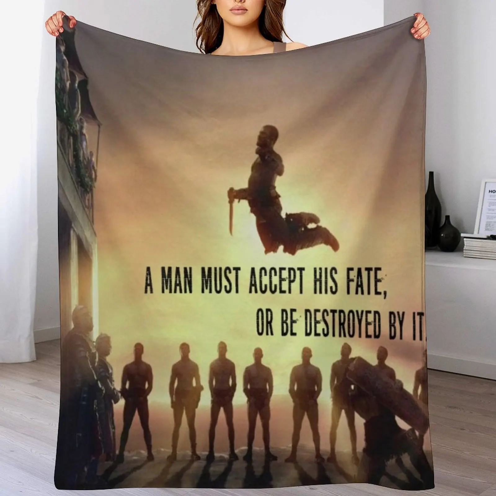 Одеяло Spartacus- hadiah Throw Blanket Туристические меховые одеяла и