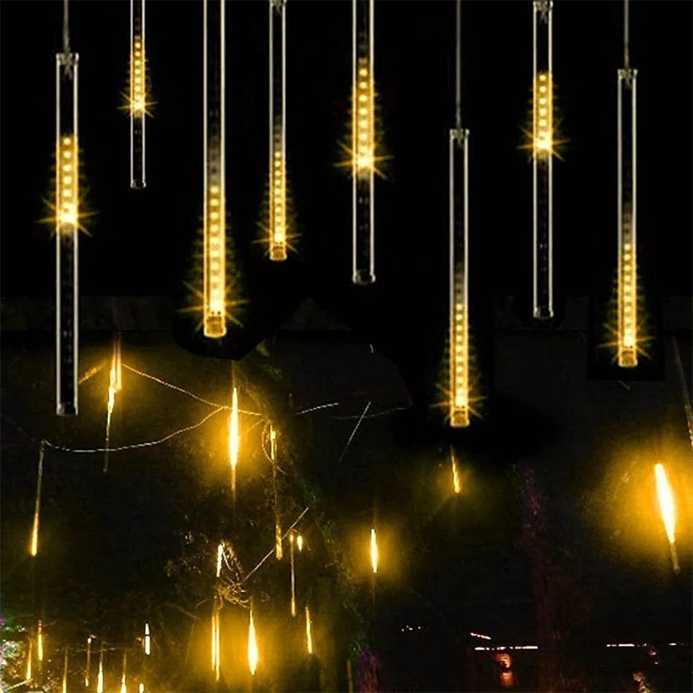 

30cm 10 Tubes Waterproof Meteor Shower Rain LED String Lights for Christmas