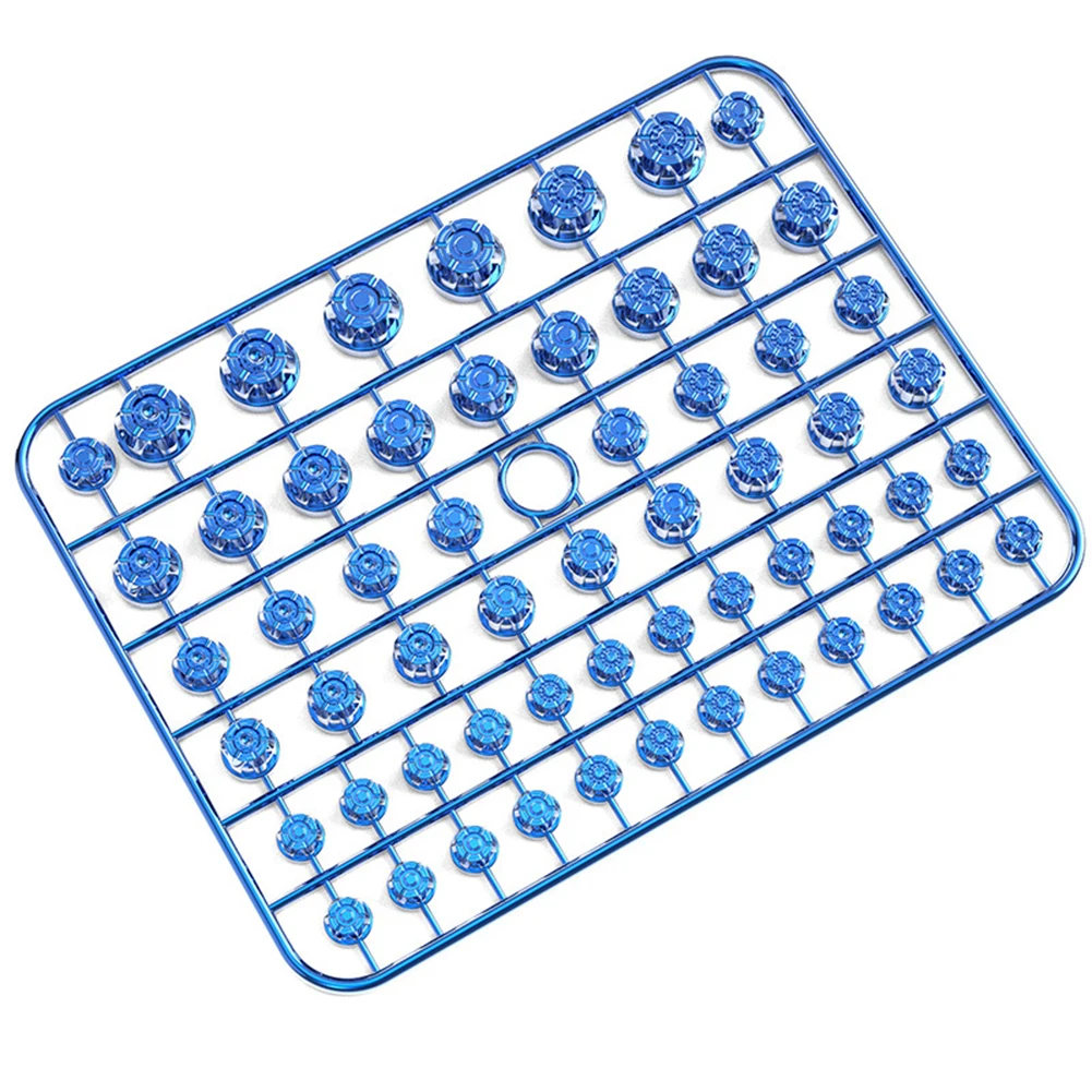 

58PCS Universal Motorcycle Screw Nut Bolt Caps Cover Parts Kit ABS Colorful Directly Replacement For Kawasaki For Honda Durable