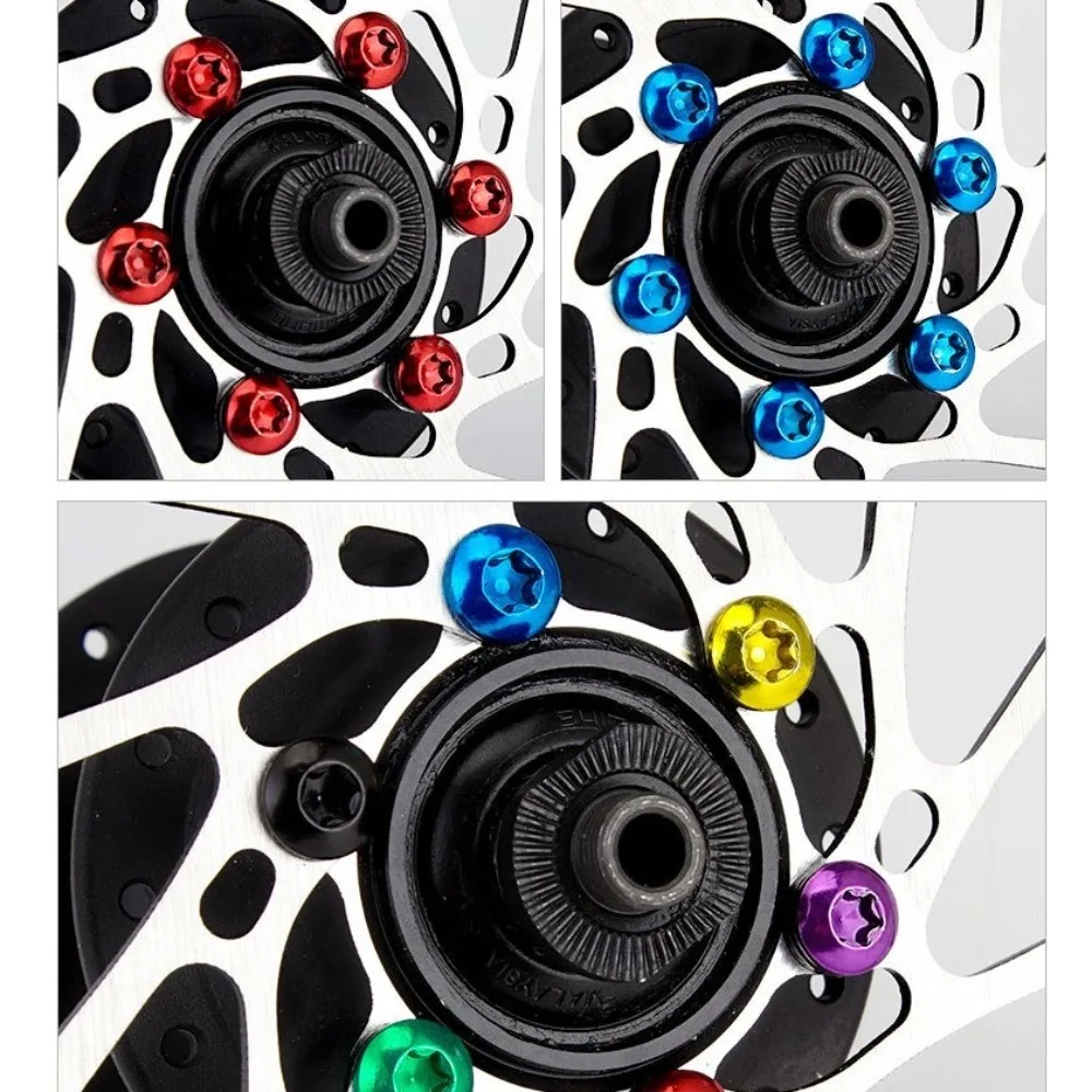 12 шт. TOOPRE велосипедные винты для дискового тормоза M5 * 10 T25 MTB велосипед из