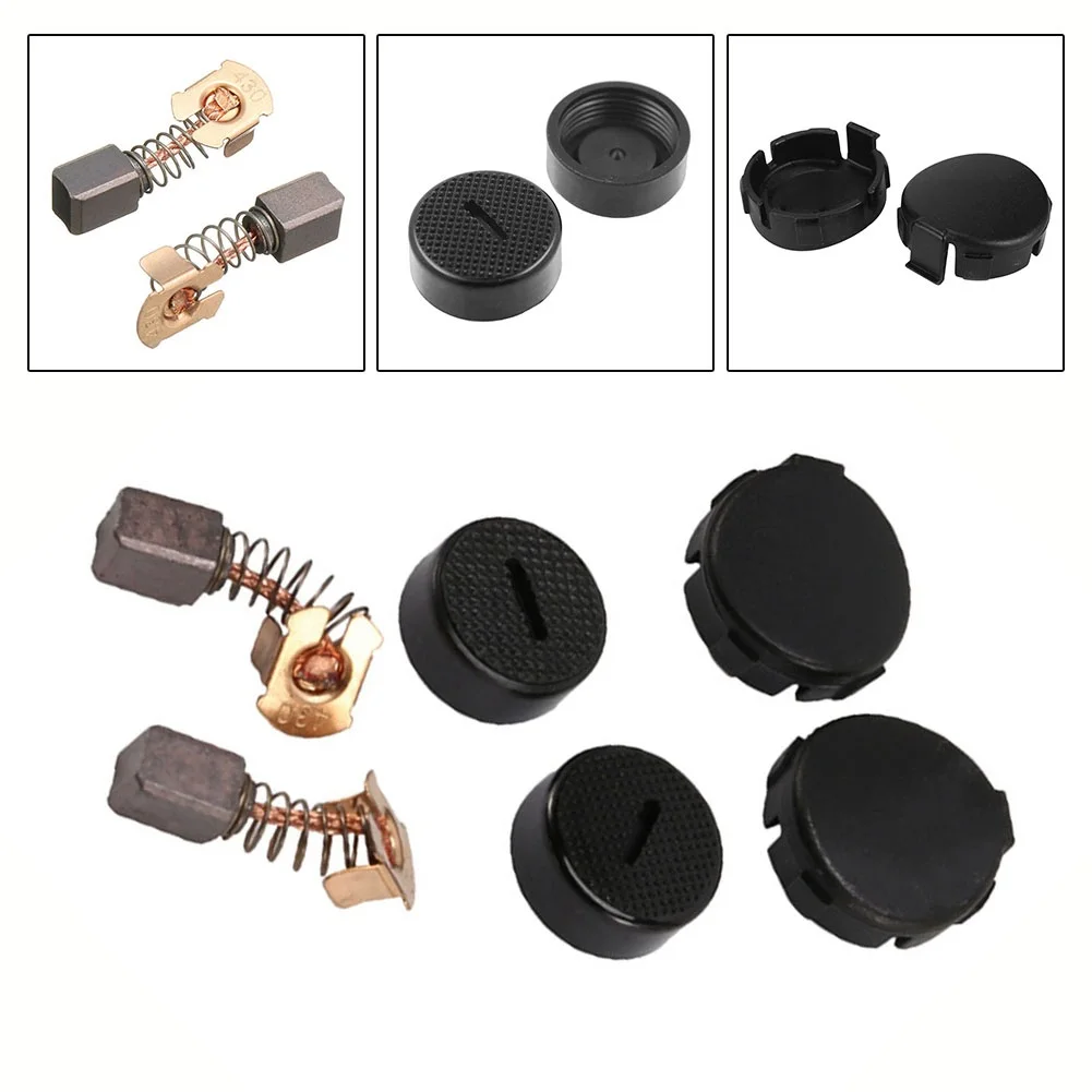 2шт 638921 -2 металлические угольные щетки для CB430 BGA450 BGA452 BJS160 BJS161 DGA452 BGD800 крышка