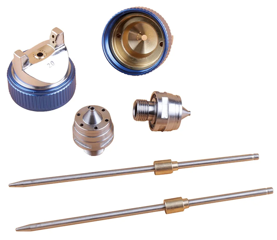 

20008 HVLP краскораспылитель, пневматический инструмент, набор профессиональных аксессуаров для аэрографа сопла, профессиональный пистолет-распылитель для автомобилей