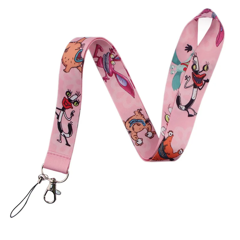 

Real Monsters Lanyards Cool Neck Strap webbings ribbons Phone Keys ID Card Holder Lanyard For Keys DIY Hang Ropes