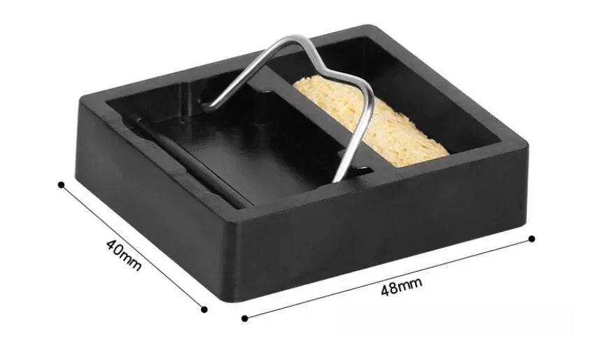 

Металлическая подставка для паяльника