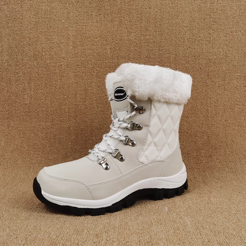 

Winter Snow Boots Women's Plush Warm Outdoor Anti-Skid Fashion Casual Boots