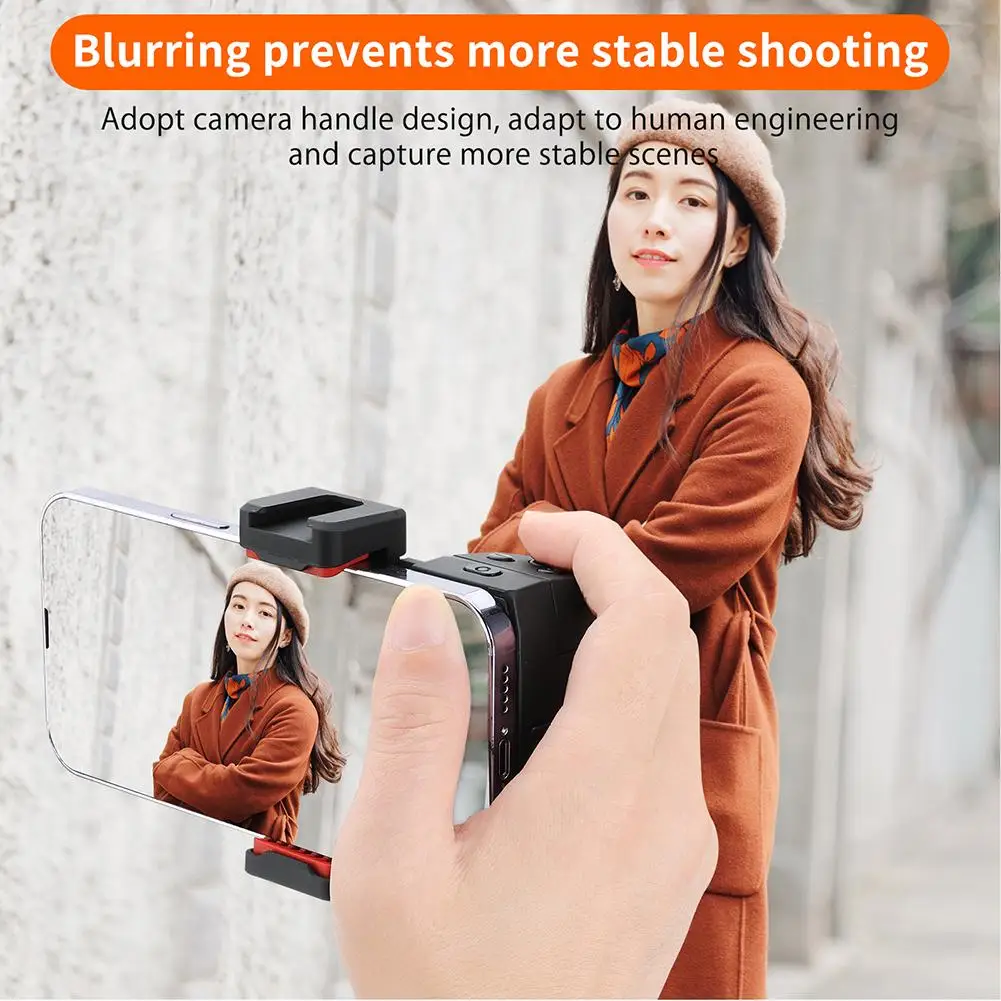 

Ph-10 Smartphone Camera Shutter Remote Grip With 3 Levels Light 1000mAh Zoom Wireless Remote Control Camera Handle Wholesale