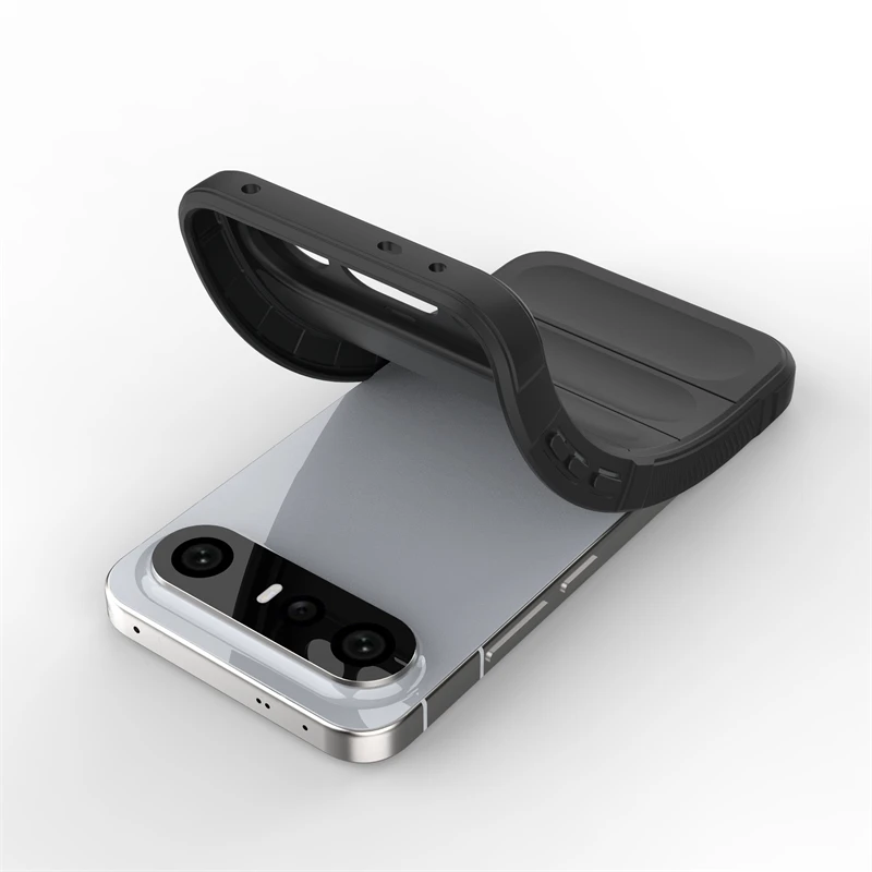 Фото Противоударный чехол для телефона Vivo S50 Pro Mini, противоскользящий мягкий силиконовый чехол-накладка для Vivo S50 Pro Mini №2