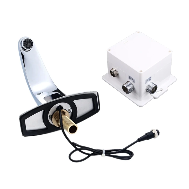 

Intelligent Infrared-Sensor Faucet Waterfalls Water Tap for Kitchen Bathroom