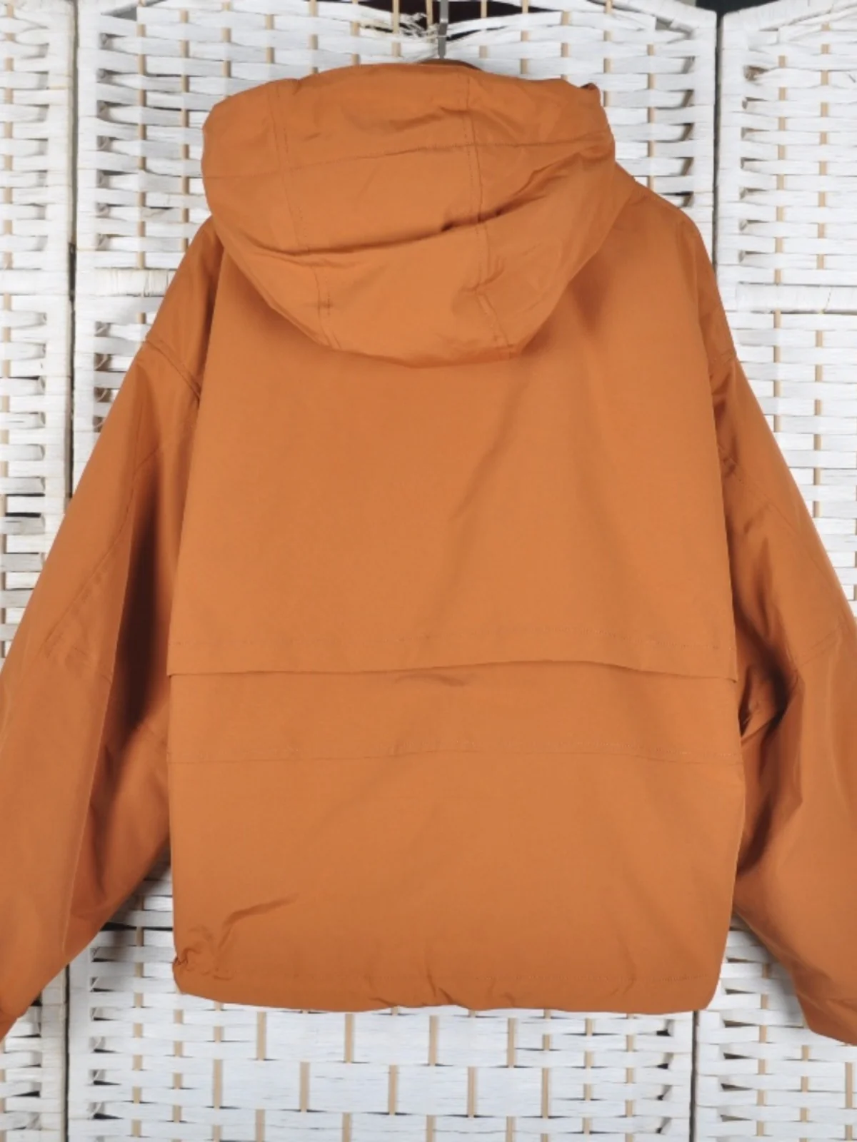 Abxn Anbini 92 Winter New Women clothes Hood Thickened Quilted Jacket Small Casual Short coat