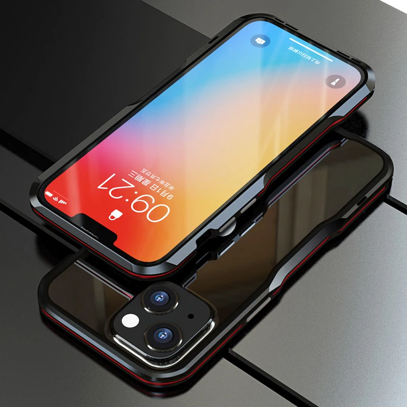 Чехол-бампер из алюминиевого сплава для iPhone 13 12 11 Pro Max XR | Мобильные телефоны и