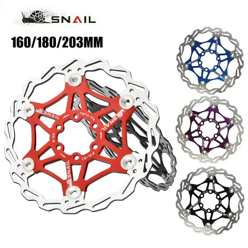 Велосипедные диски SNAIL тормозной механизм горного велосипеда 160/180 мм сверхлегкие