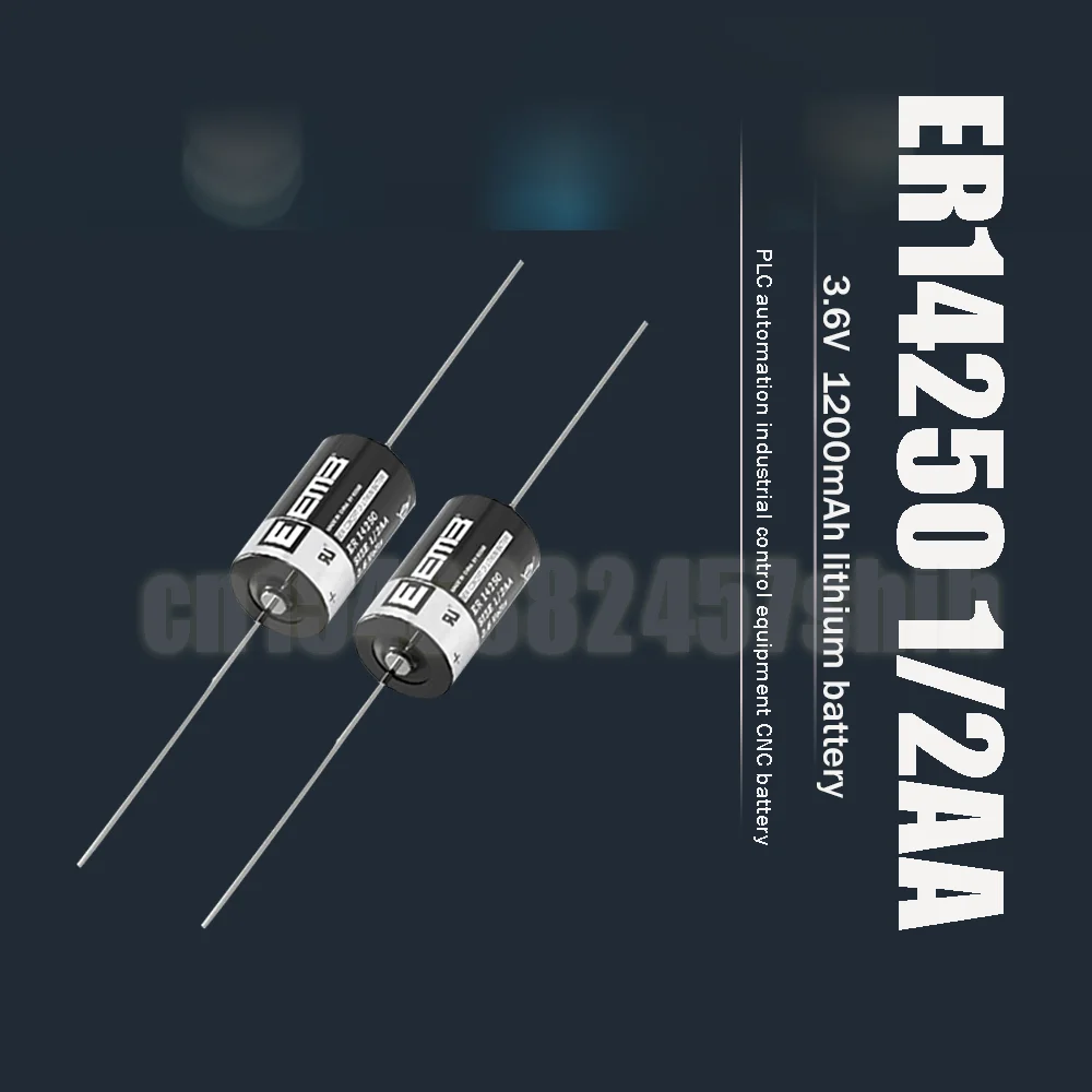 Литиевая батарея ER14250 ER 14250 CR14250SL 1/2AA 1/2 AA 3 6 в 1200 мАч с штифтами для ПЛК промышленный