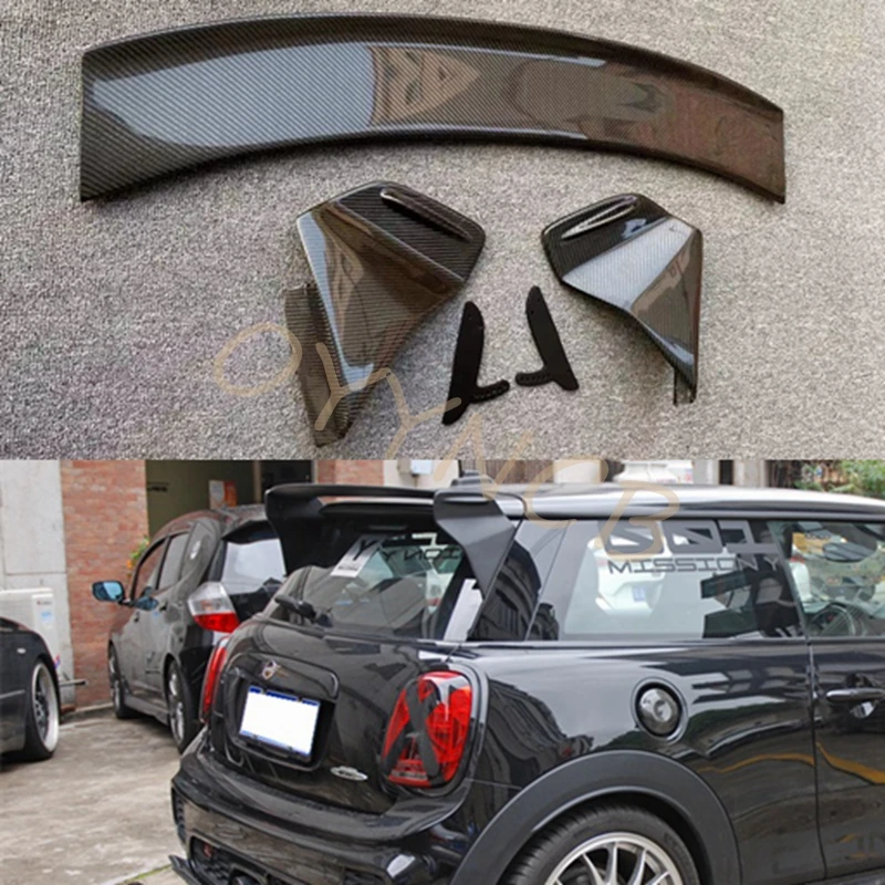 Для Mini F56 задний спойлер крыло с регулируемым лезвием внешние аксессуары обвес