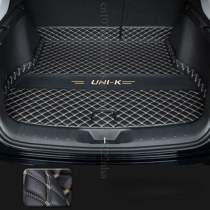 

Для Changan UNIK UNI-K 2025 2024, защита багажника автомобиля, коврик из искусственной кожи, коврик для модификации интерьера, часть автоаксессуаров