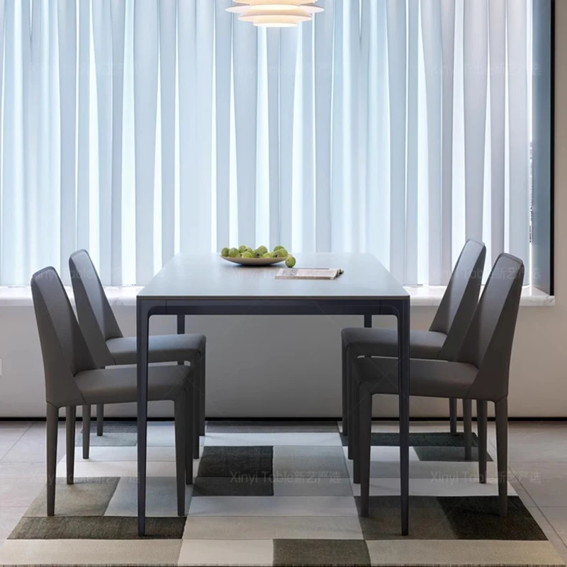 Кухонный Прямоугольный Обеденный Стол скандинавский промышленный