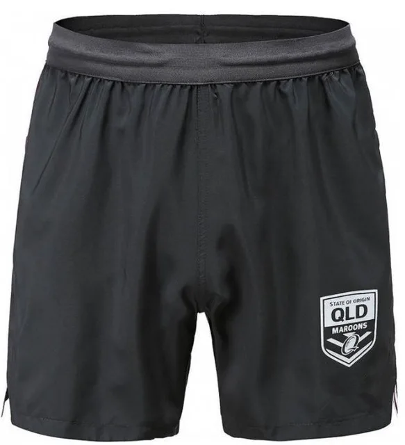 

QUEENSLAND QLD MAROONS 2020 RUGBY JERSEY TRAINING SHORTS size S-3XL-5XL