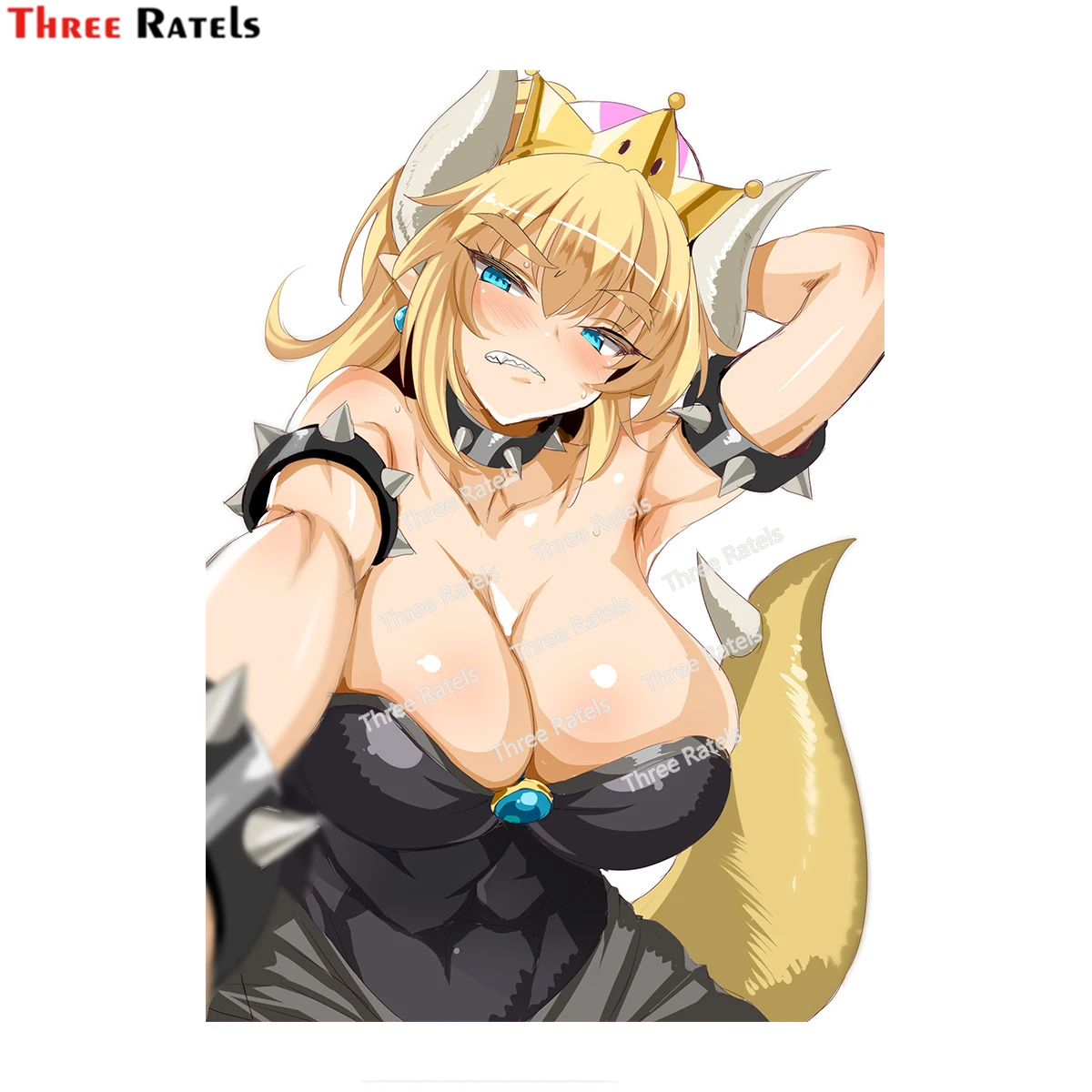 Наклейки и Переводные картинки Three Ratels H39 с изображением бауметки Марио для