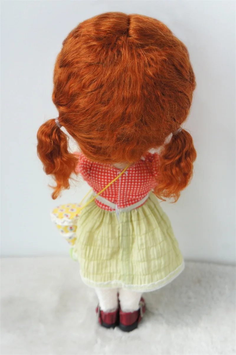 JD736 Все размеры Новое поступление BJD мохеровый парик OB11 YOSD MSD SD Blythe Twin Braids Короткие
