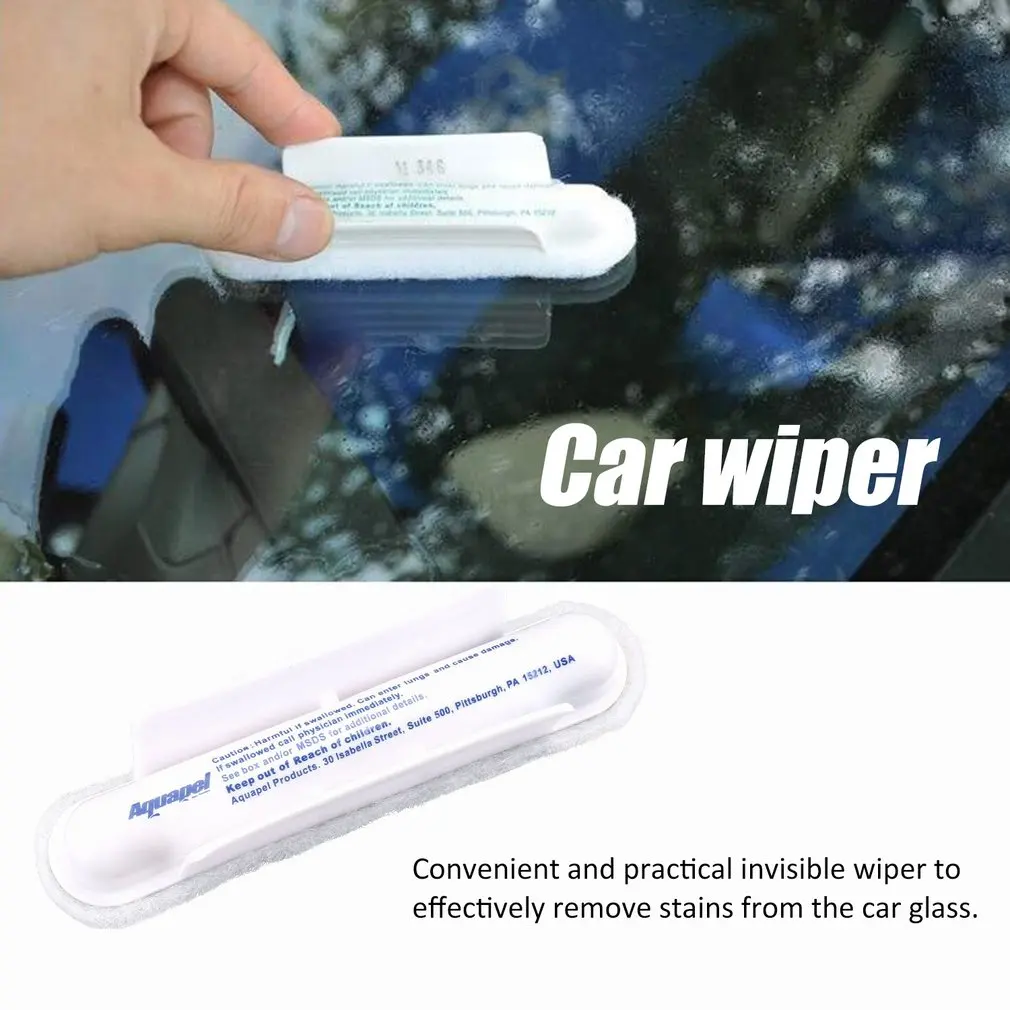 

AQUAPEL Applicator Windshield Glass Window Treatment Water Rain Repellent Repels Car Invisible Wipers Dirt for Improving Vision