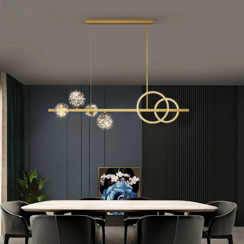 

LED Chandeliers Modern Luxury Brightness Lighting For Bedroom Dinning Living Study Room Long Hanging Ropes Indoor Creative Decor