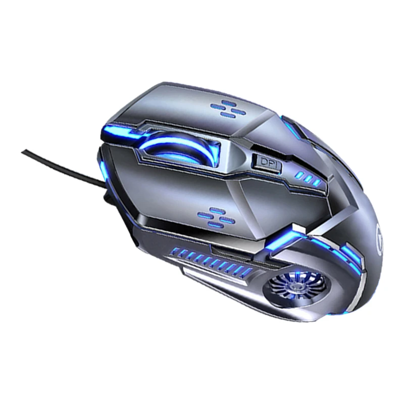 

G5 Mute Wired Mouse Six Keys Luminous Game E- Sports Machinery Computer Accessories Delivery USB 1 42