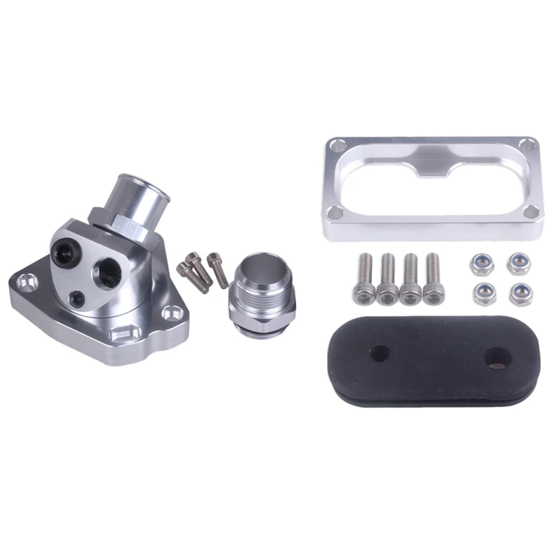 

Swivel Neck Thermostat Housing For K Series K20 K24 Radiator Hose K Swap With Billet Firewall Shifter Cable Grommet