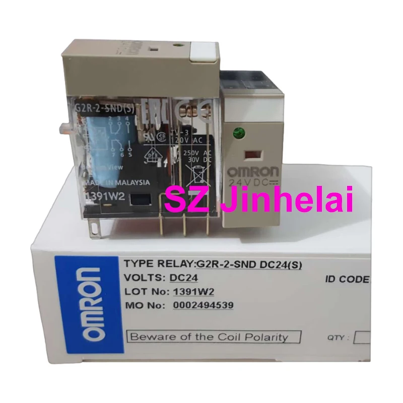 

10 шт. подлинное оригинальное реле Omron G2R-2-SND SNI SNDI DC24(S) G2R-2-SND(S) SNI(S) SNDI(S) DC24V