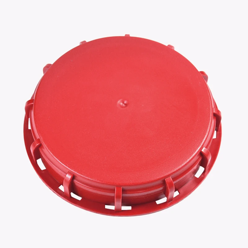 

Пластиковая крышка для резервуара IBC красного цвета