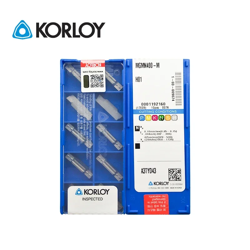 10 шт. KORLOY оригинальные MGMN MGMN400 M NC3020 NC3030 NC3120 PC5300 PC9030 PC215K CN2000 HO1 многогранные